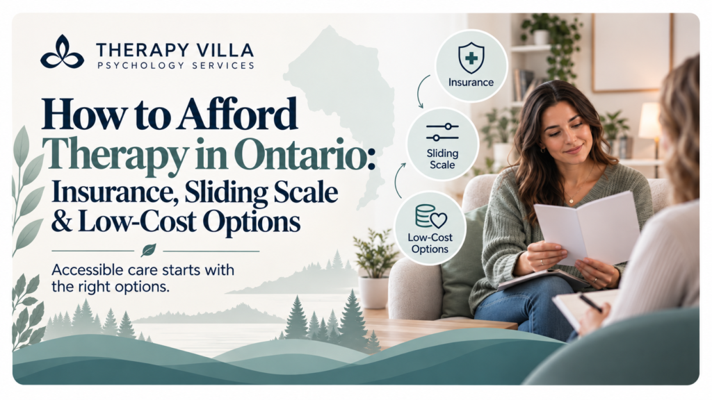 How to Afford Therapy in Ontario: